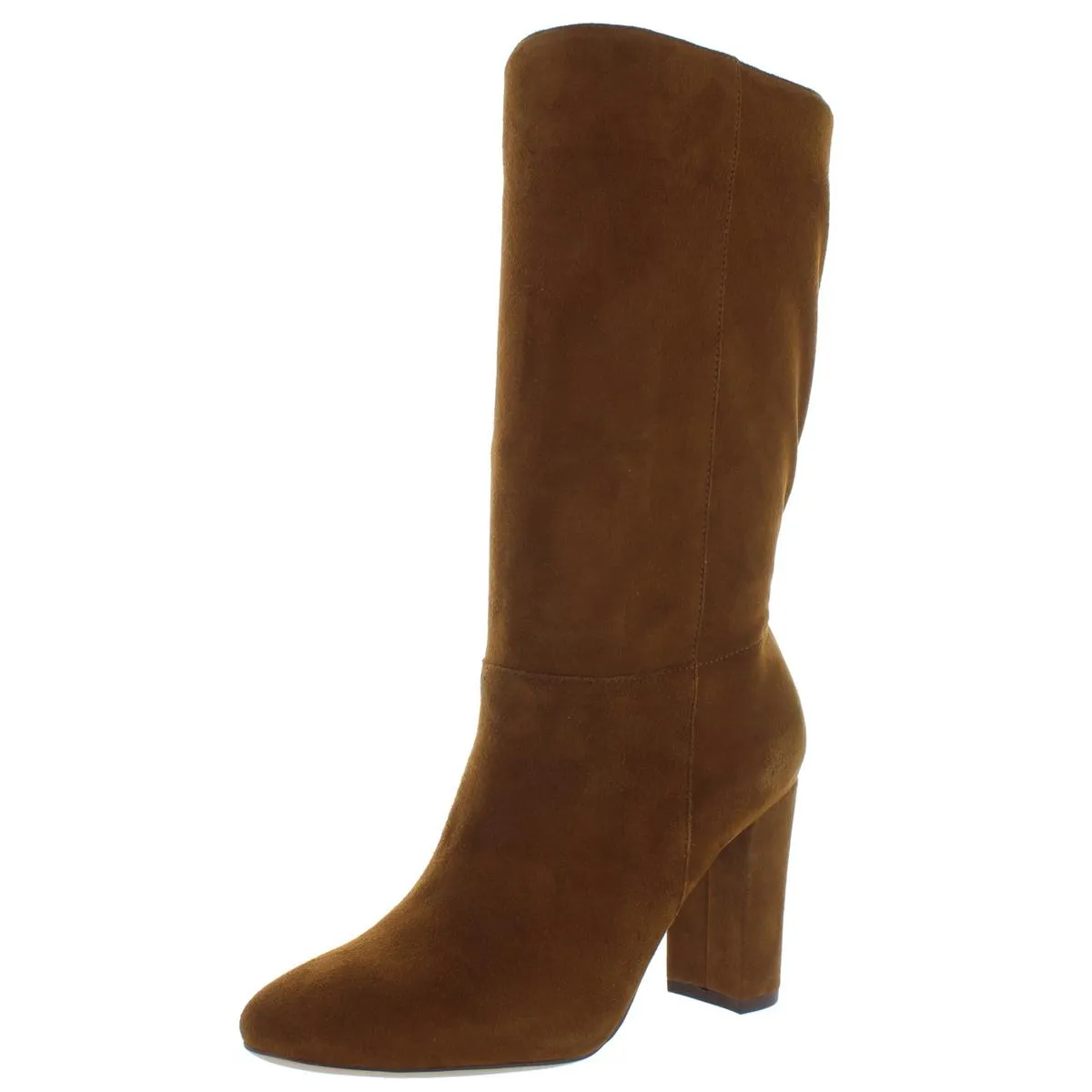 Artizan Womens Suede High Heel Mid-Calf Boots