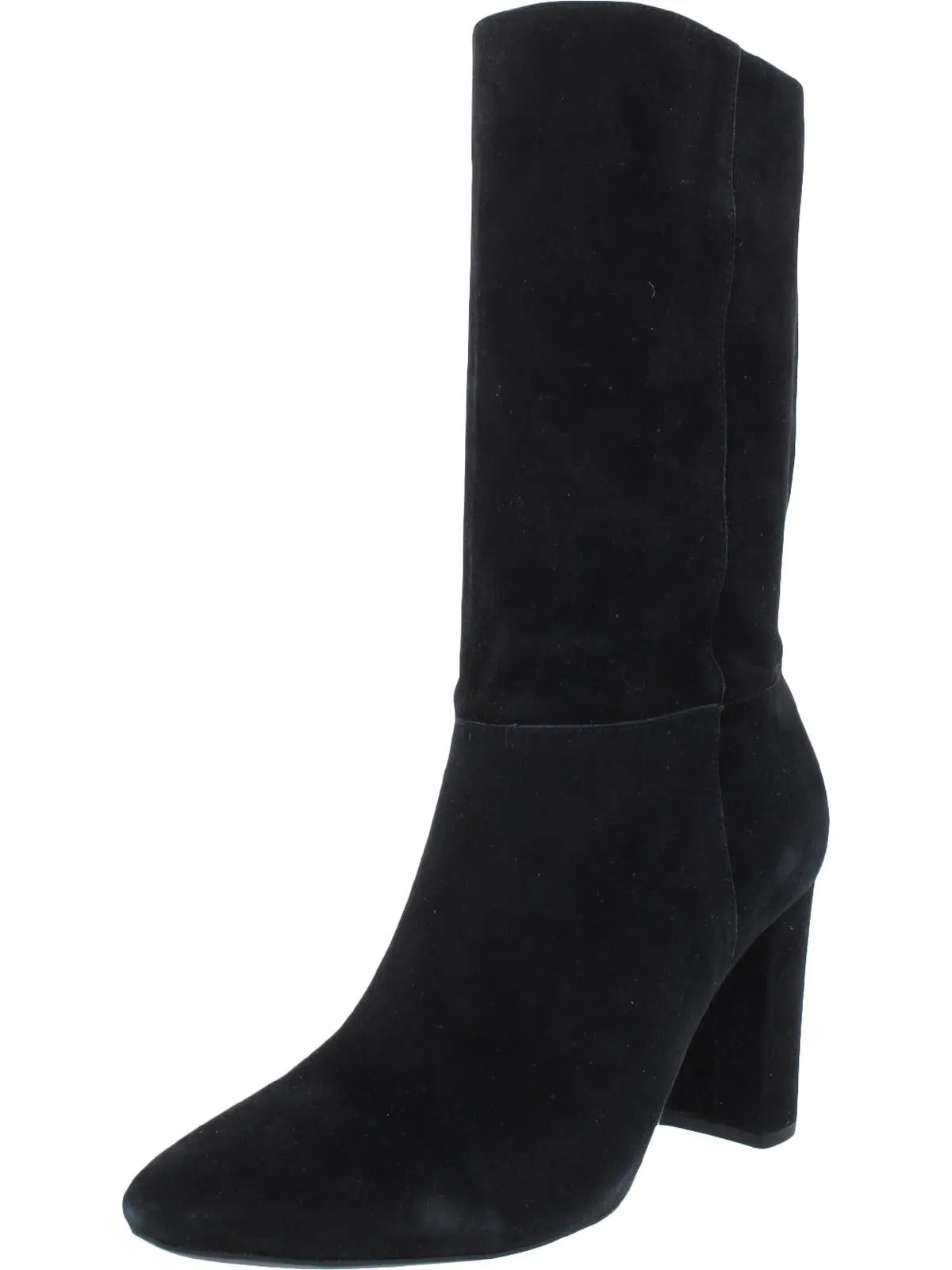 Artizan Womens Suede High Heel Mid-Calf Boots