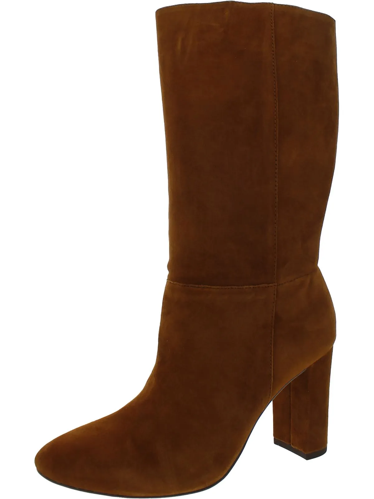 Artizan Womens Suede High Heel Mid-Calf Boots