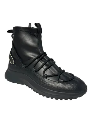Bally Denwer 6301868 Men's Black Laced Sneakers & Boots
