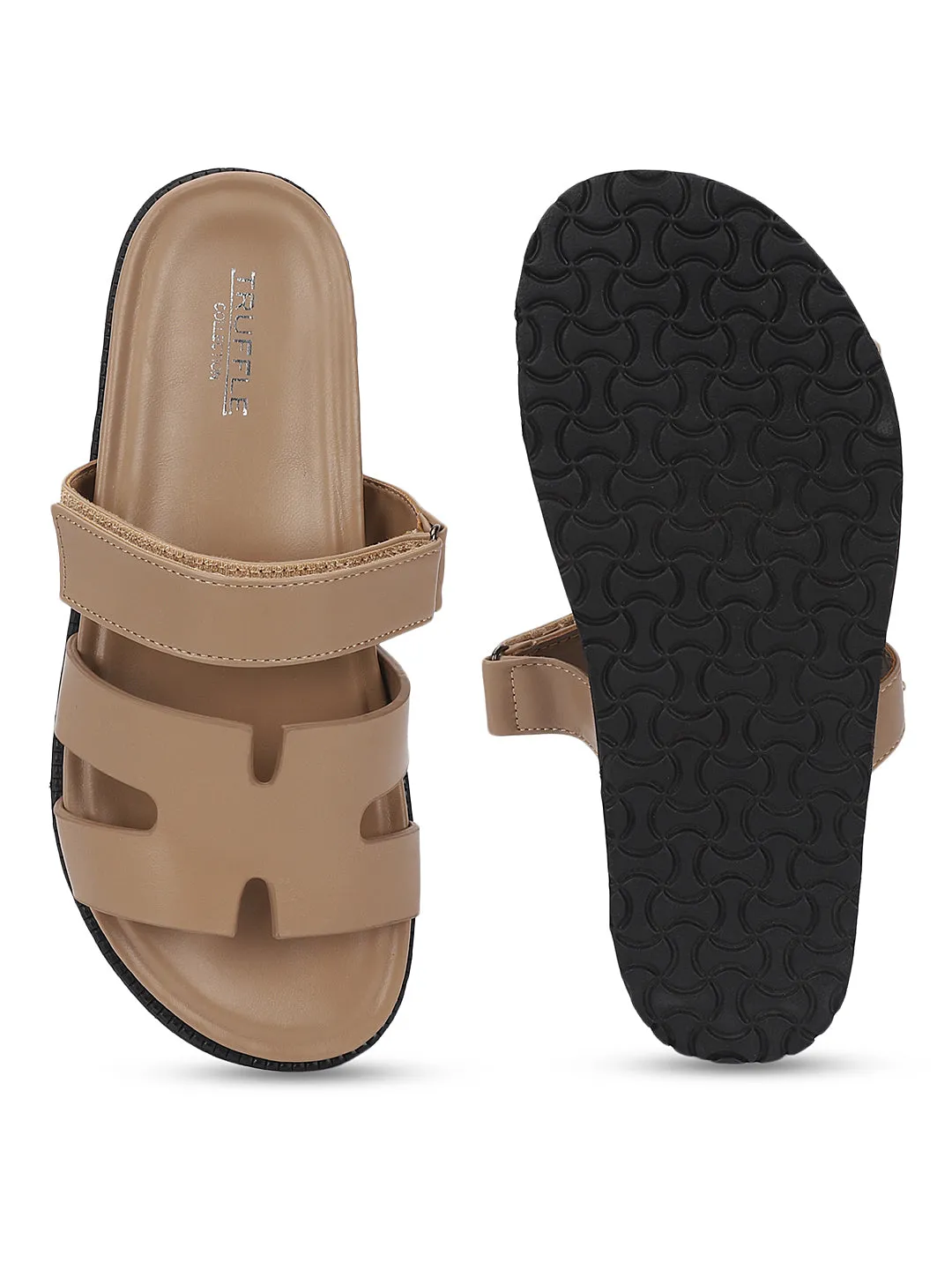 Beige PU Slip-On Flats (TC-ST12ORRY-BEIG)