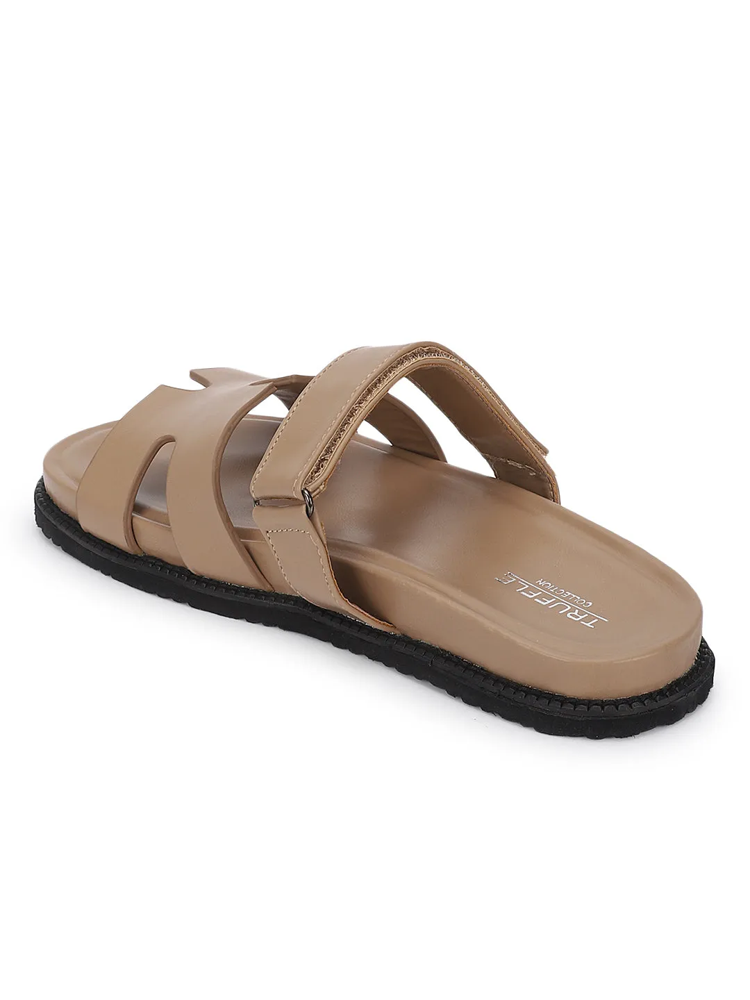 Beige PU Slip-On Flats (TC-ST12ORRY-BEIG)