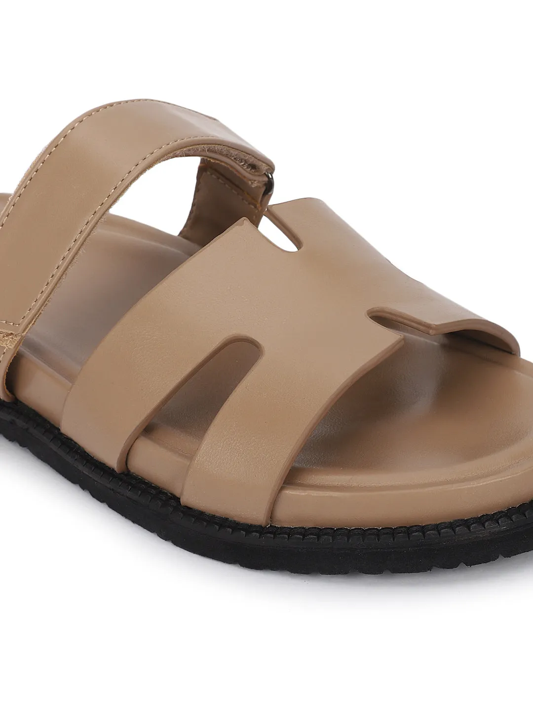 Beige PU Slip-On Flats (TC-ST12ORRY-BEIG)