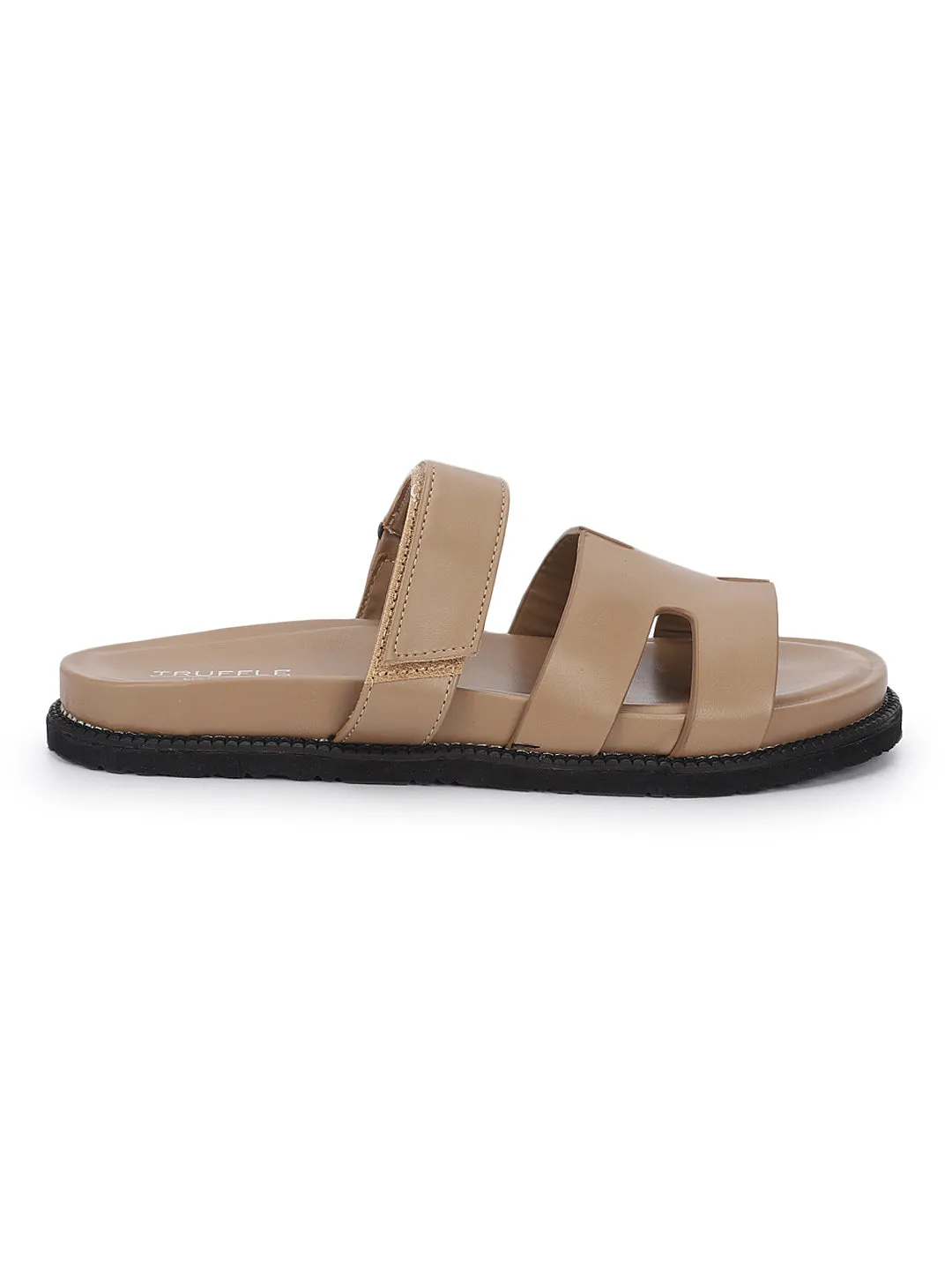 Beige PU Slip-On Flats (TC-ST12ORRY-BEIG)