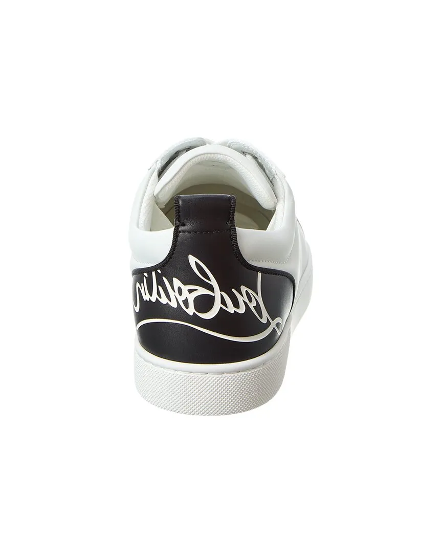 Christian Louboutin Fun Louis Junior Leather Sneaker