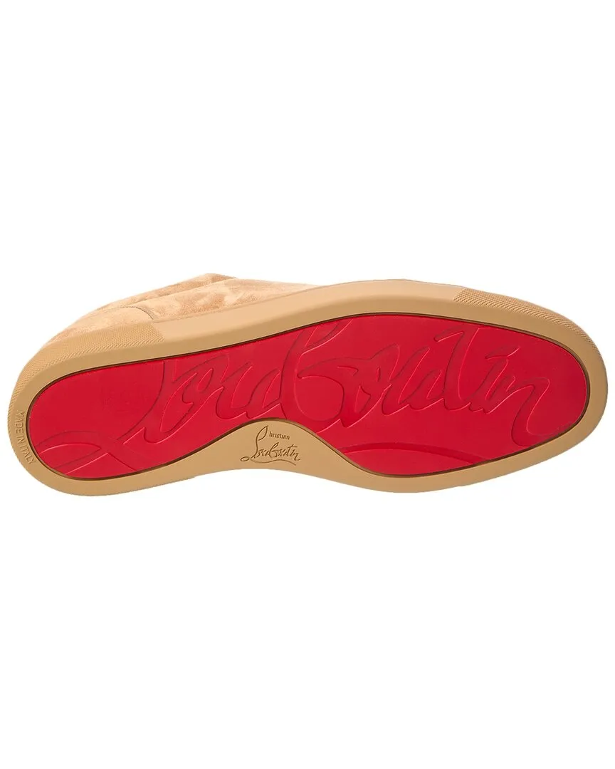 Christian Louboutin Louis Junior Suede Sneaker