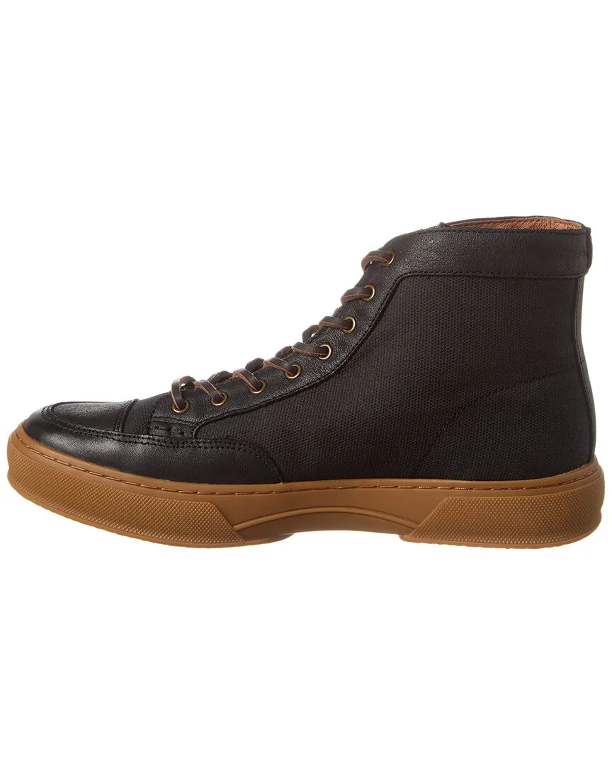Frye Hoyt Mid Lace Leather Sneaker