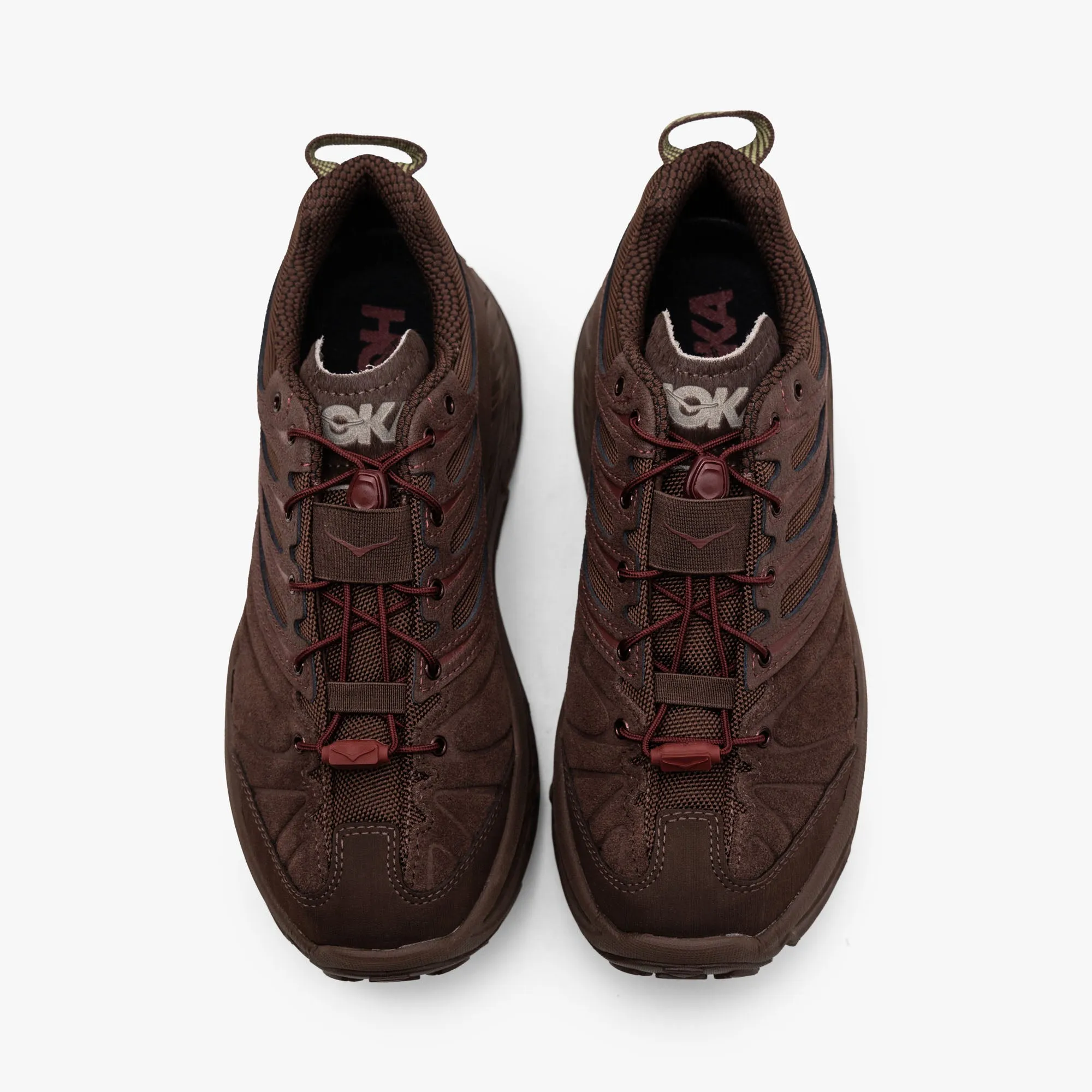 Hoka Stinson EVO OG TP Cold Brew / Varsity Burgundy