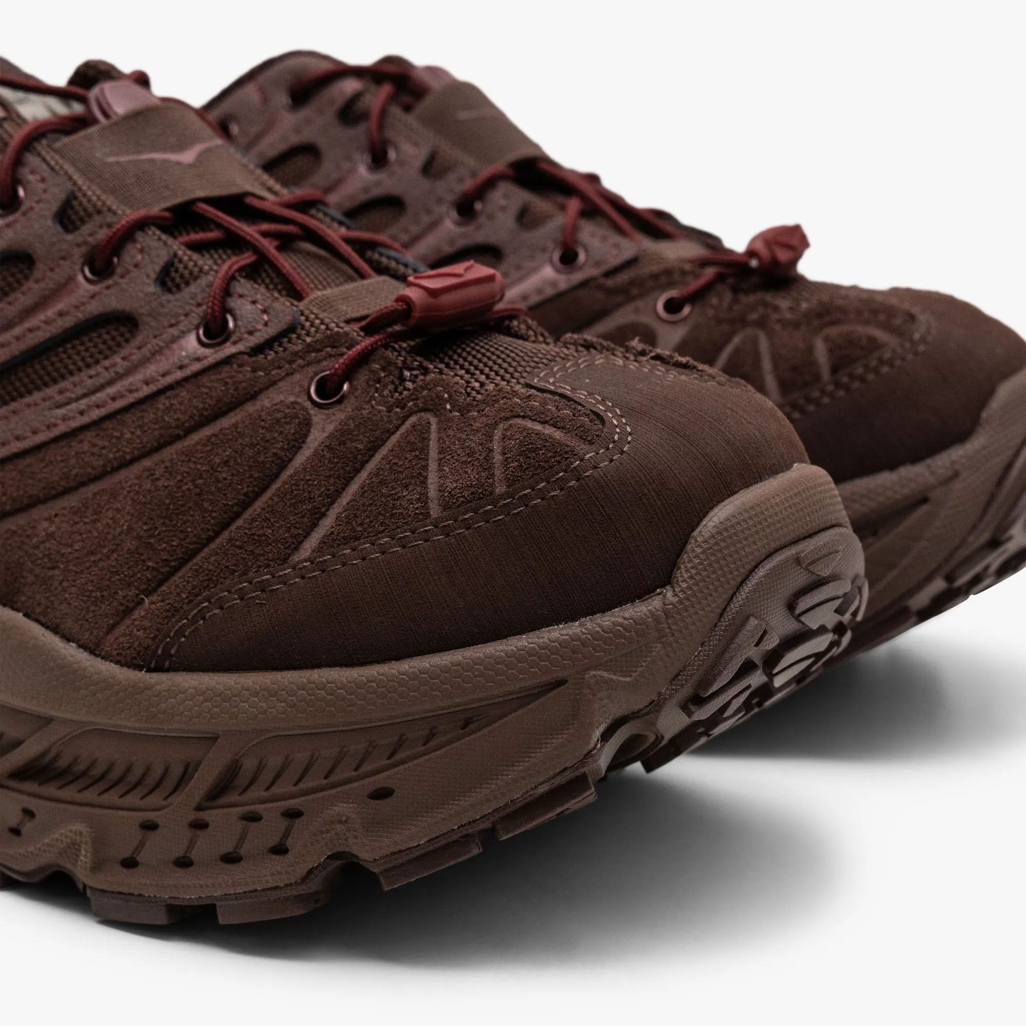 Hoka Stinson EVO OG TP Cold Brew / Varsity Burgundy