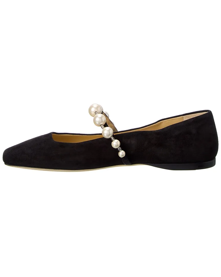 Jimmy Choo Ade Suede Flat