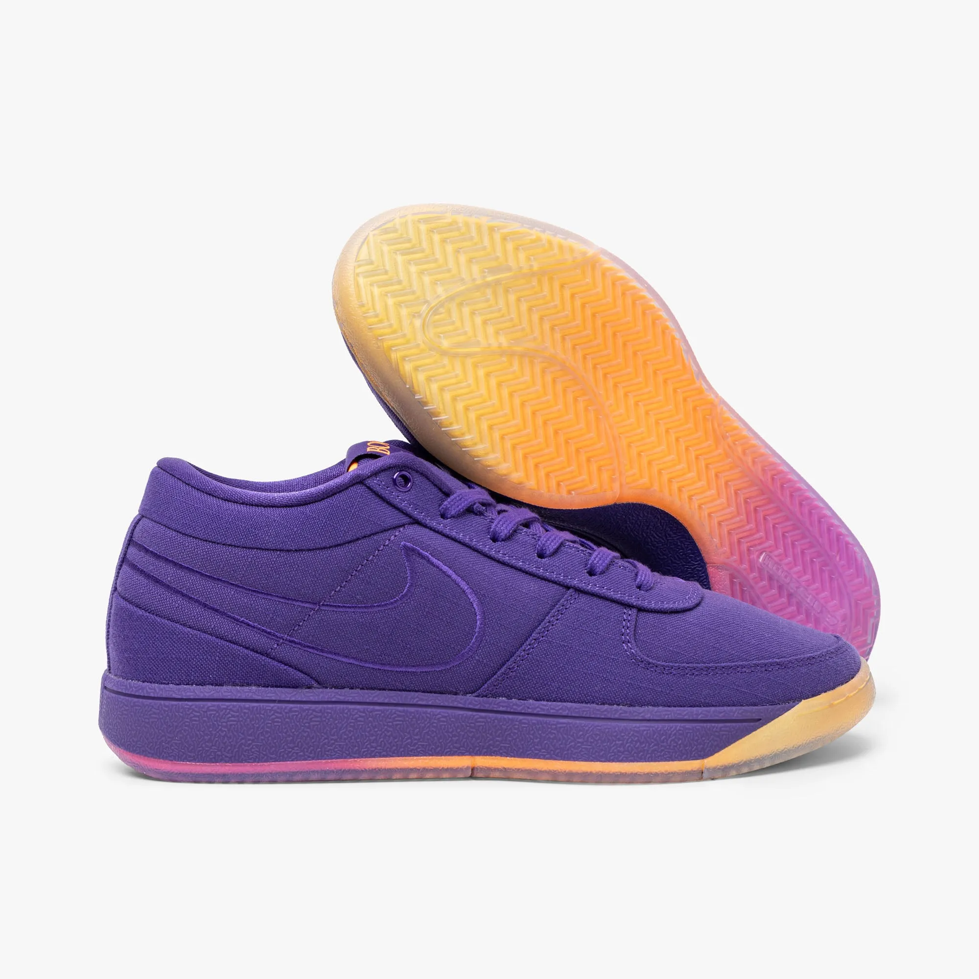 Nike Book 1 Court Purple / Total Orange - Taupe Grey