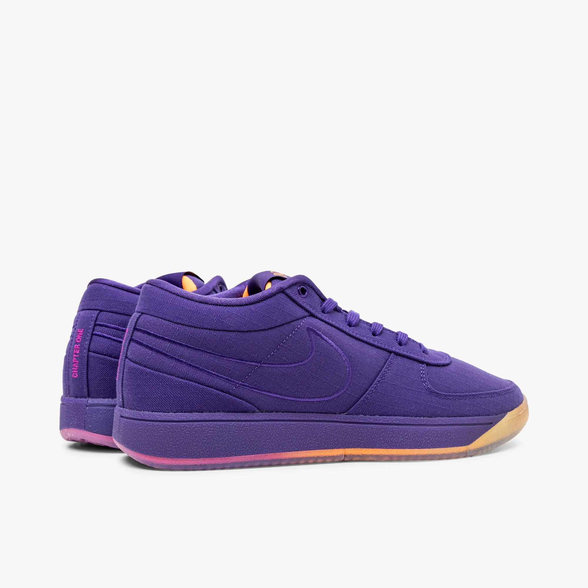 Nike Book 1 Court Purple / Total Orange - Taupe Grey