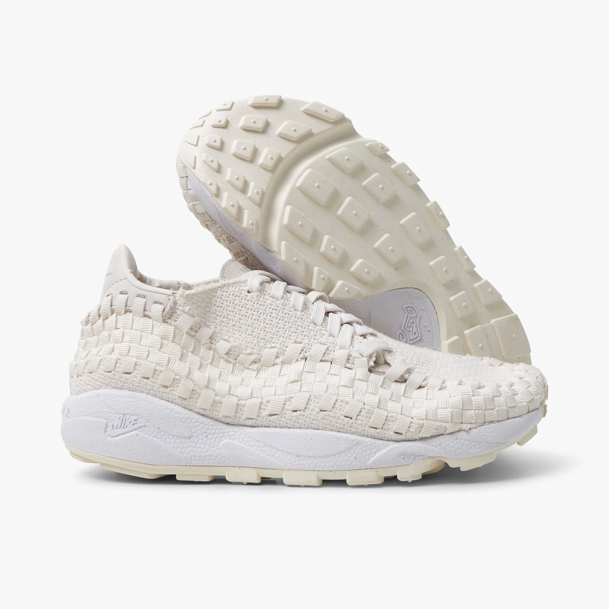 Nike Women's Air Footscape Woven Phantom / Light Bone - White