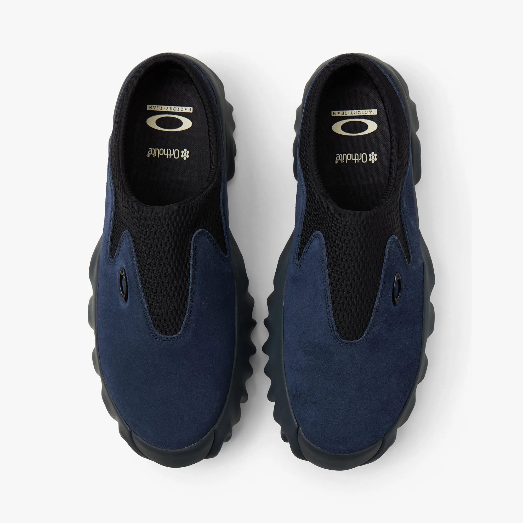 Oakley Factory Team Suede Chop Saw Mule - Navy / Black