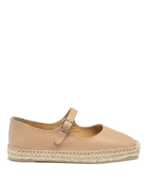 Pepa Mary Jane Nude Espadrille