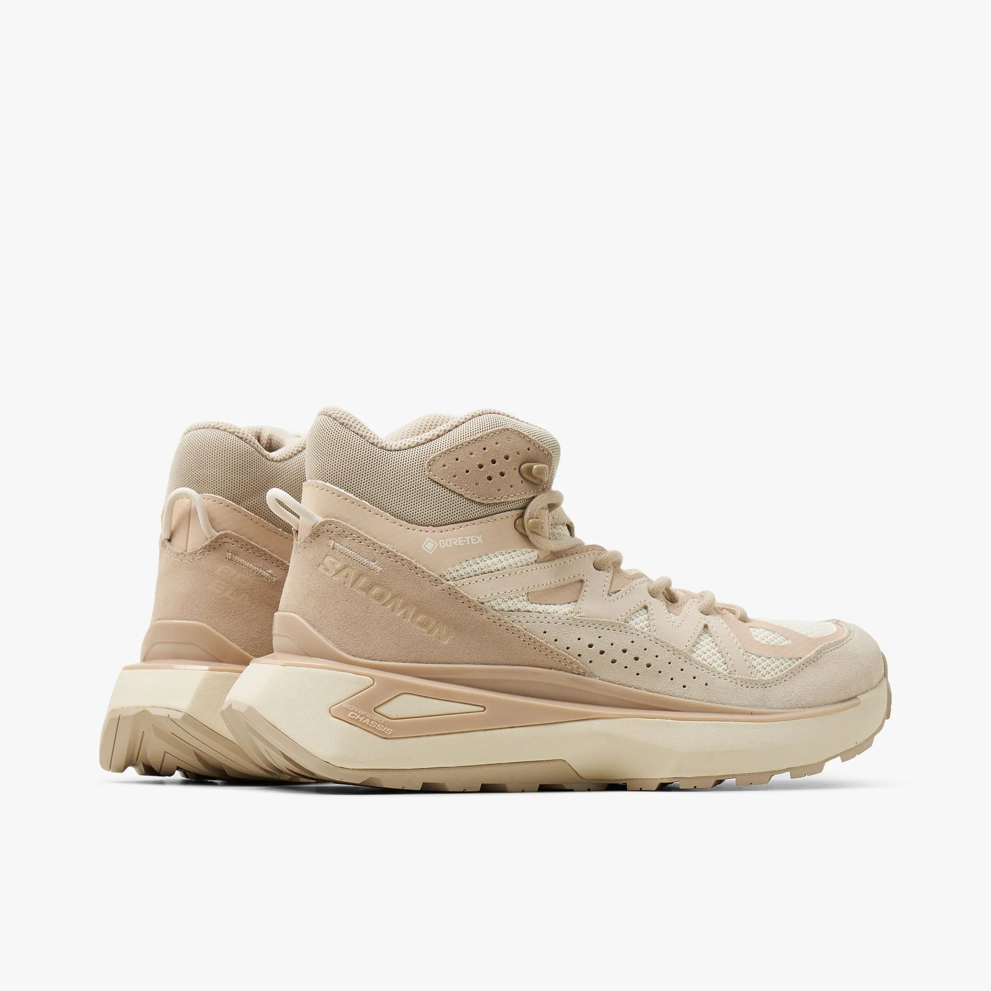 Salomon Advanced Odyssey ELMT Mid GORE-TEX Vanilla Ice / Almond Milk - Feather Grey