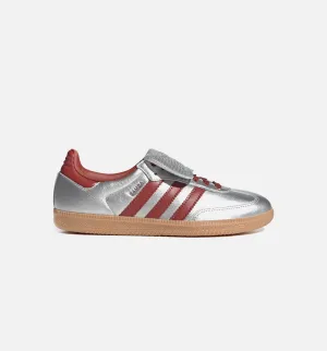 Samba LT Mens Lifestyle Shoe - Silver Metallic/Preloved Ruby/Gum