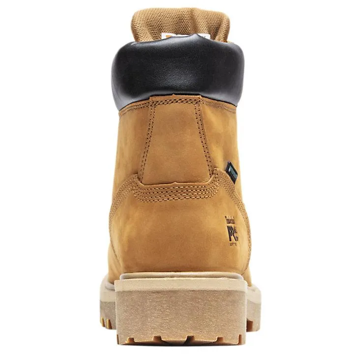 Timberland Men's 65030 PRO速 Direct Attach 6" Soft Toe Wheat Waterproof