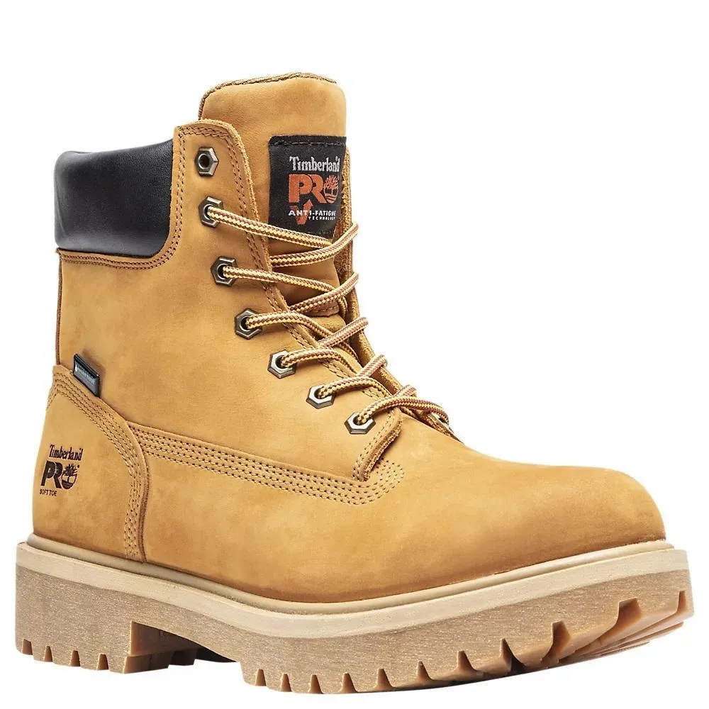 Timberland Men's 65030 PRO速 Direct Attach 6" Soft Toe Wheat Waterproof