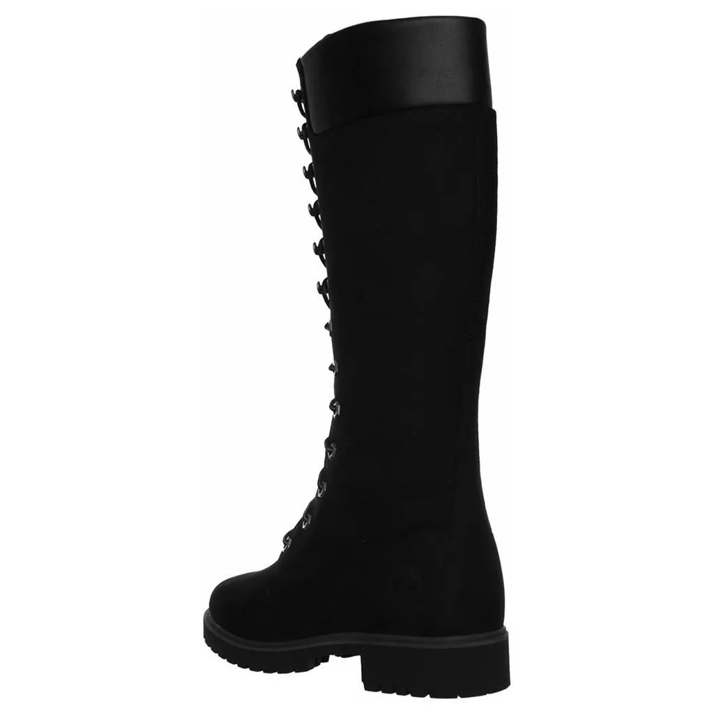 Timberland Premium 14 Inch Nubuck Leather Women's Calf Length Boots