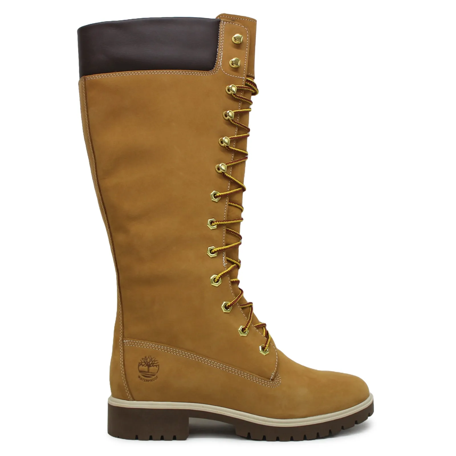 Timberland Premium 14 Inch Nubuck Leather Women's Calf Length Boots