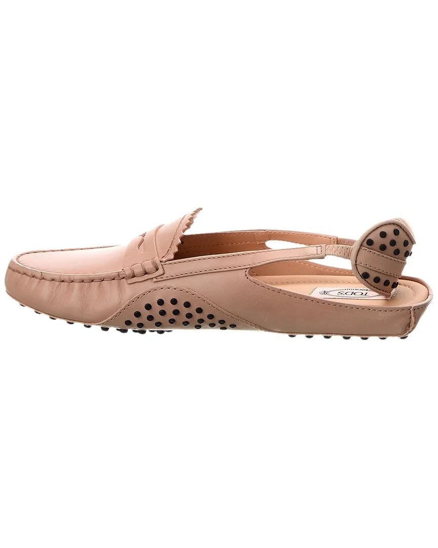 TOD��s Gommini Leather Flat
