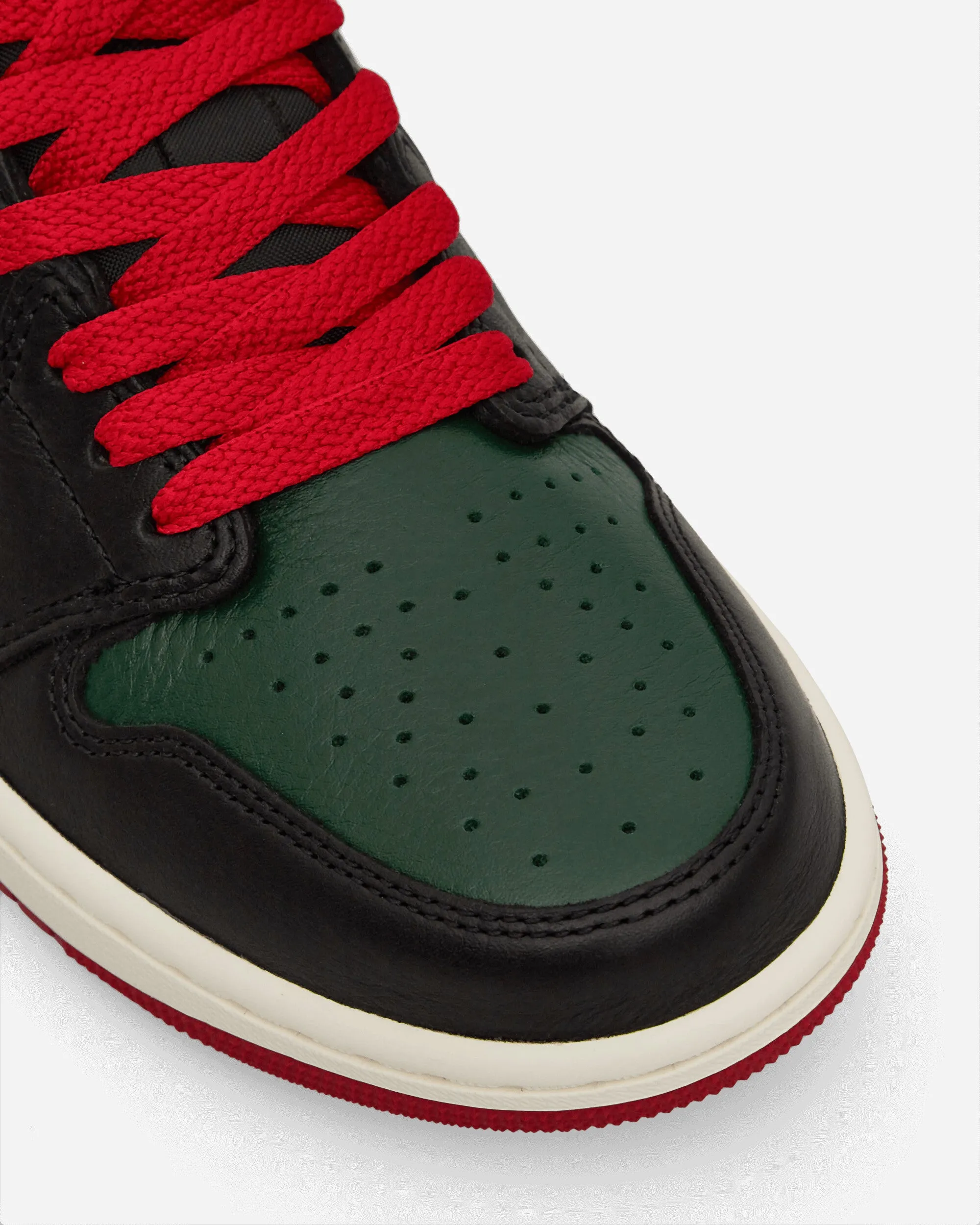 Women's Air Jordan 1 Retro Low OG Sneakers Black / Gorge Green