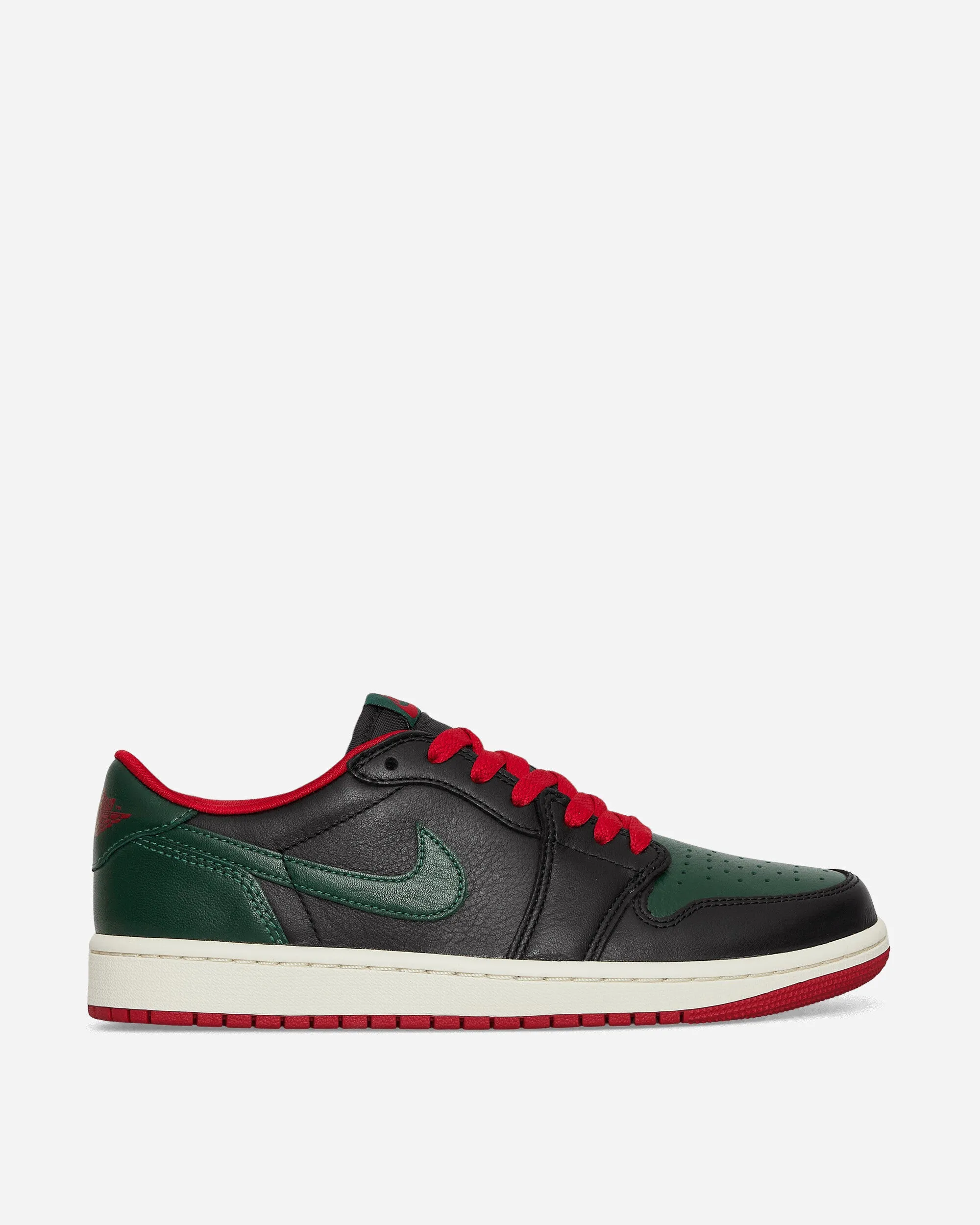 Women's Air Jordan 1 Retro Low OG Sneakers Black / Gorge Green