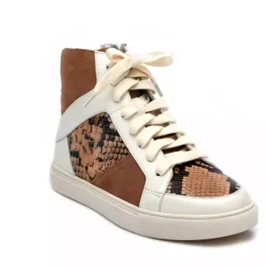 Women's Toss Up Sneaker In Brown Multi